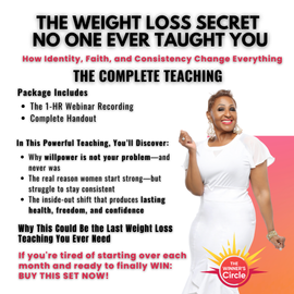 THE WEIGHT LOSS SECRET NO ONE EVER TAUGHT YOU Webinar Package